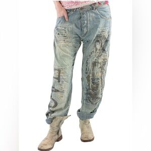 Magnolia Pearl Denim Gaudalupe Ranchero Jeans PANTS 268 WSHID